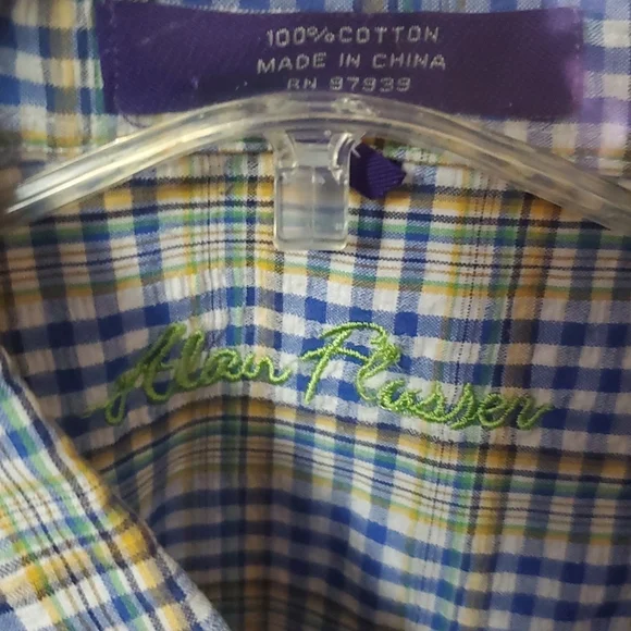 Alan Flusser short sleeve shirt - Picture 5 of 7